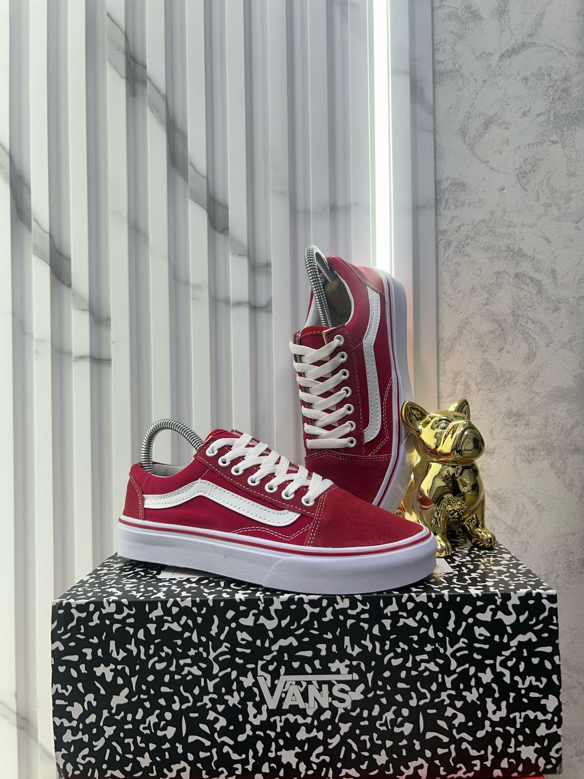 Vans Plataforma Roja