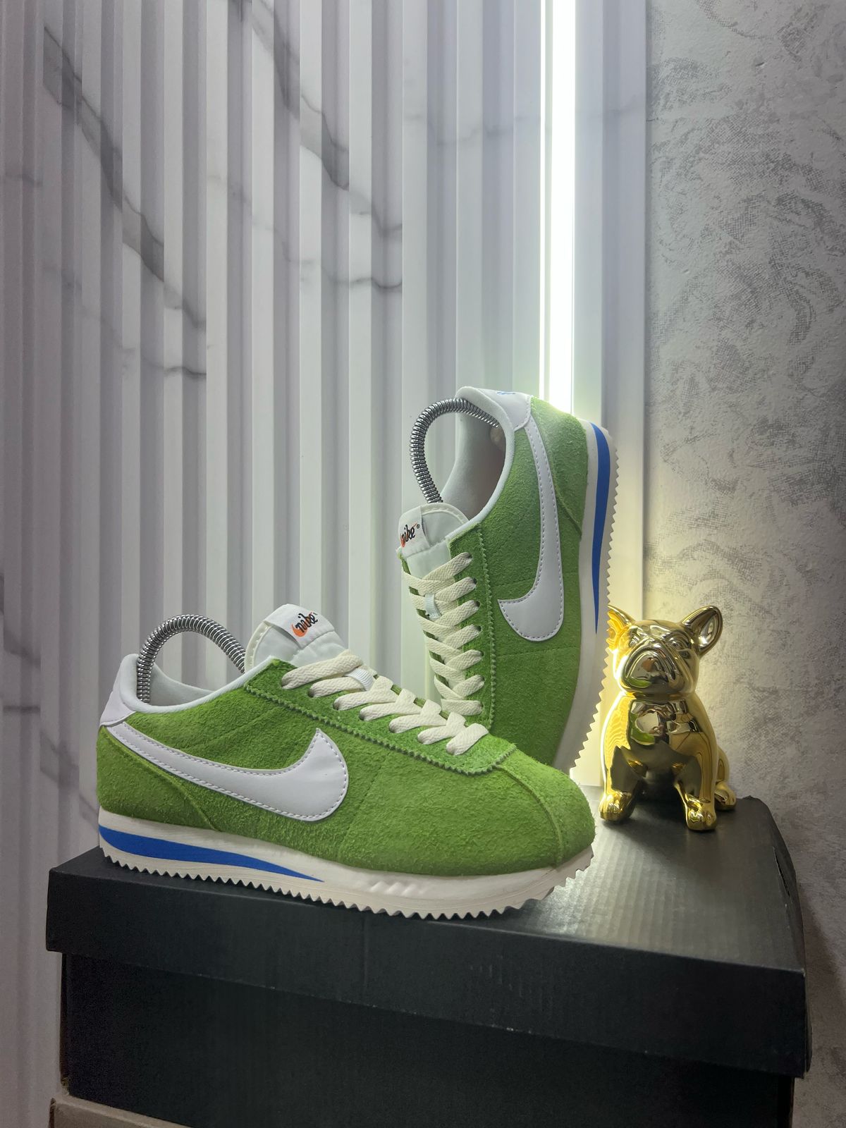 Nike Cortez Verde/Blanca (Gamuza)