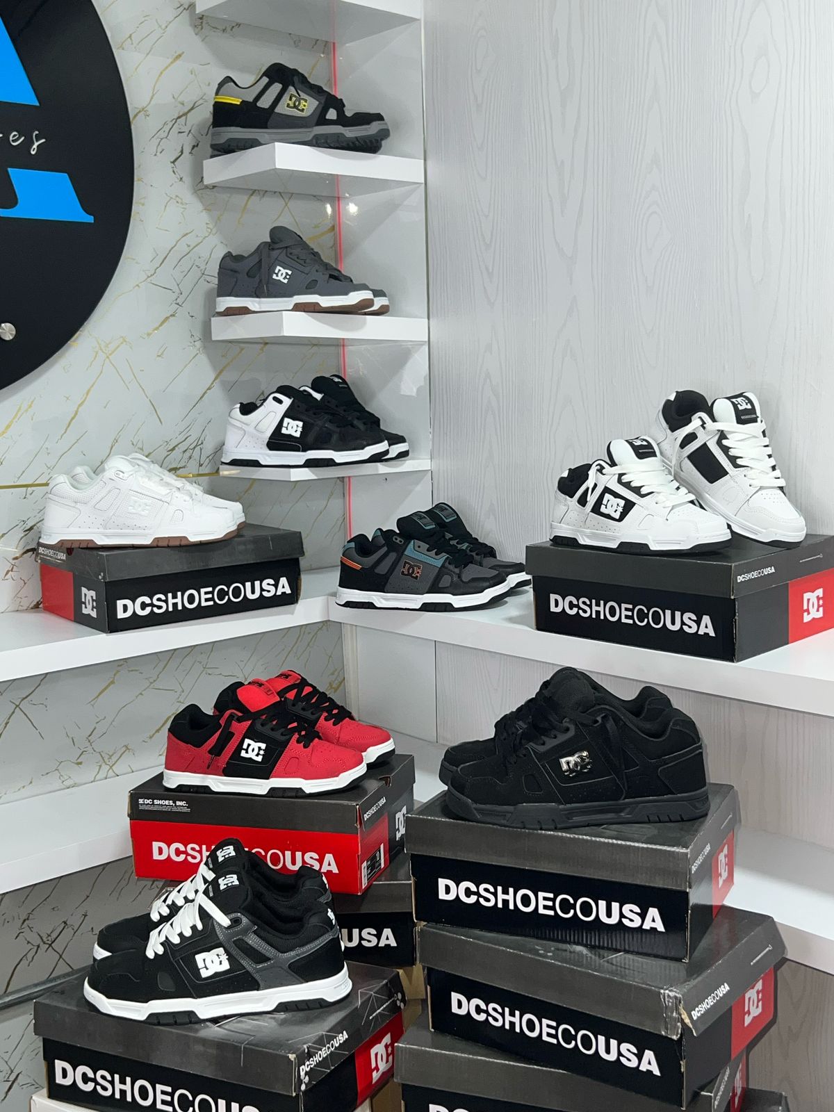 DC Shoes Stag Black/White - 1