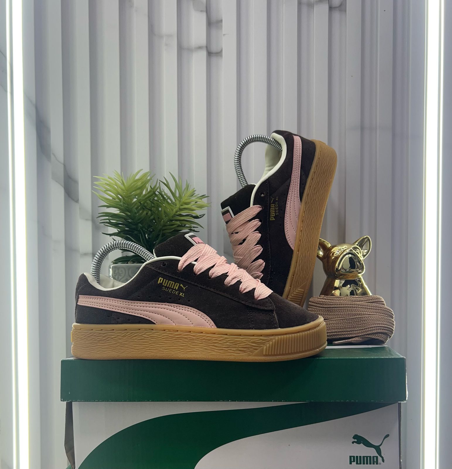 Puma Suede Xl Cafe/Rosa